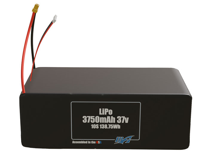 Graphene LiPo 3750mAh 10S 37v Battery Pack
