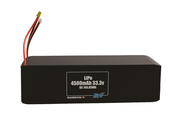 LiPo 4500mAh 9S 33.3v Battery Pack