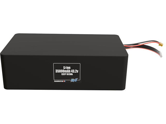 Li-ion 35000mAh 12S7P 43.2v Battery Pack