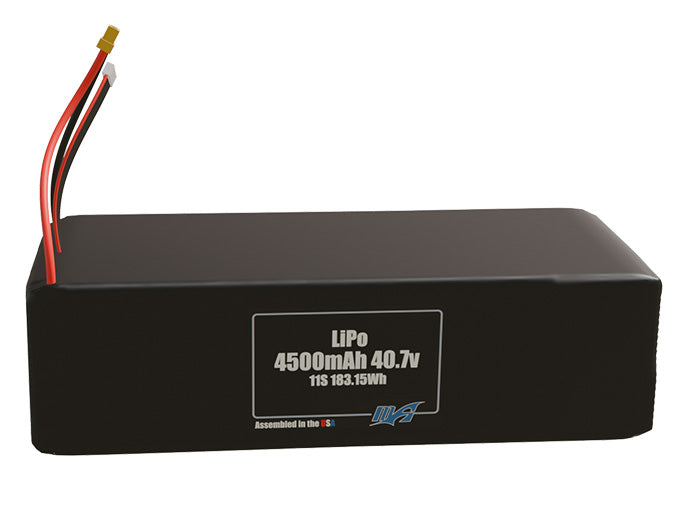LiPo 4500mAh 11S 40.7v Battery Pack