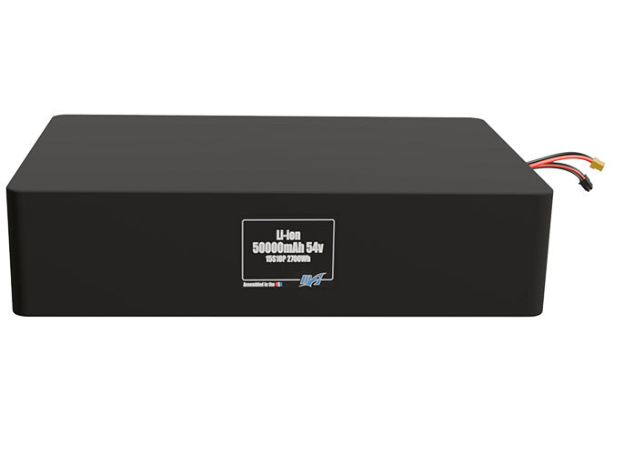 Li-ion 50000mAh 15S10P 54v Battery Pack