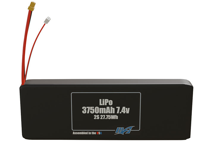 Graphene LiPo 3750mAh 2S 7.4v Battery Pack