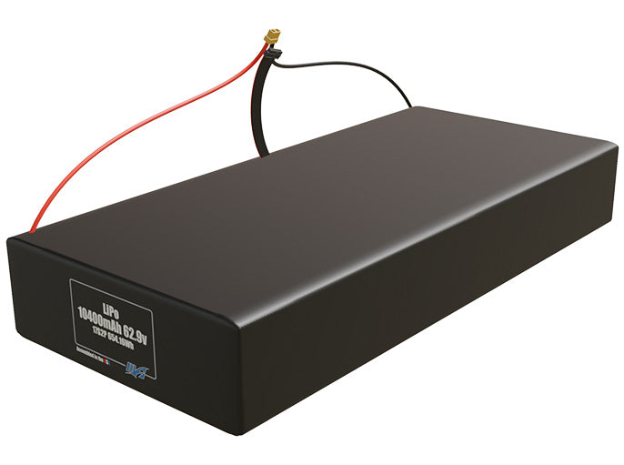 Graphene LiPo 10400mAh 17S2P 62.9v Battery Pack