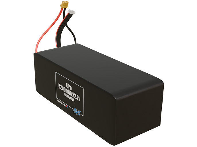 Graphene LiPo 5200mAh 6S 22.2v Battery Pack