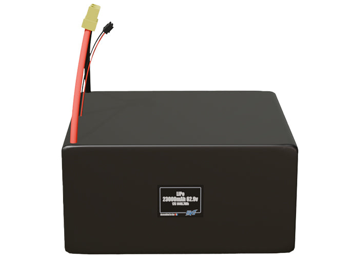 LiPo 23000mAh 17S 62.9v Battery Pack