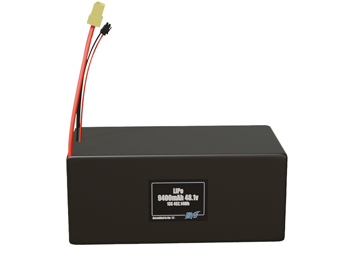 LiPo 9400mAh 13S 48.1v Battery Pack