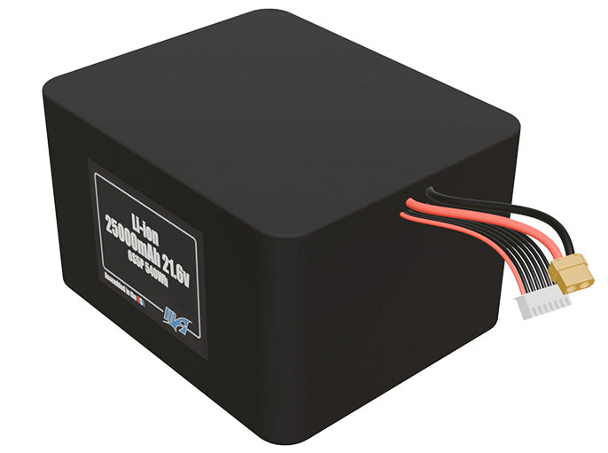 Li-ion 25000mAh 6S5P 21.6v Battery Pack