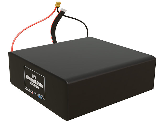 Graphene LiPo 10400mAh 8S2P 29.6v Battery Pack