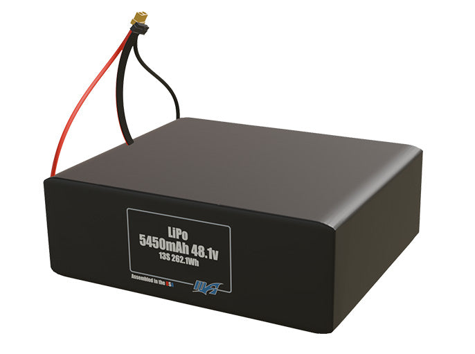 LiPo 5450mAh 13S 48.1v Battery Pack