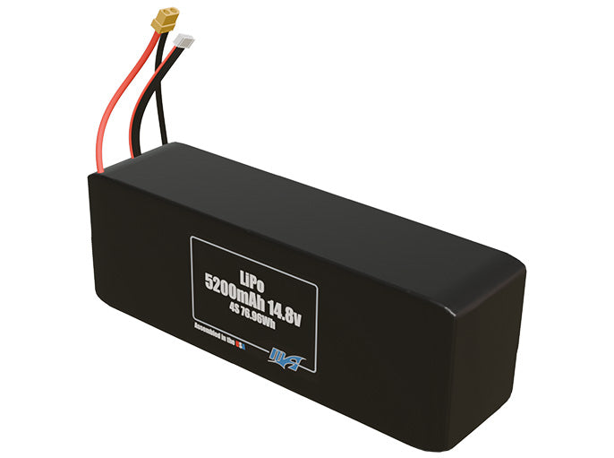 Graphene LiPo 5200mAh 4S 14.8v Battery Pack