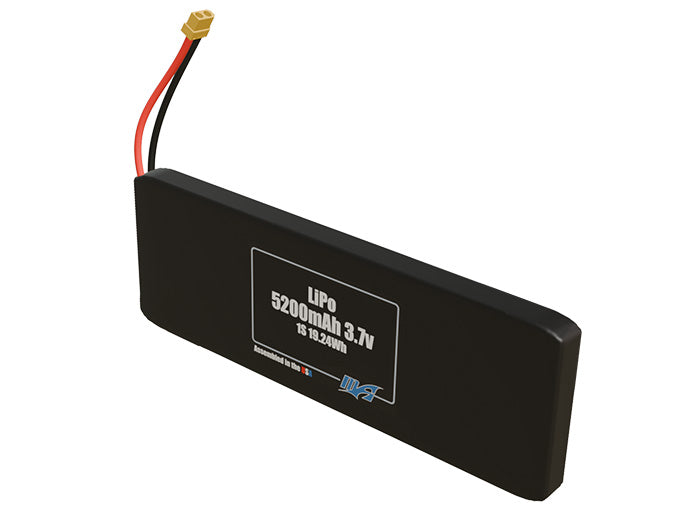 Graphene LiPo 5200mAh 1S 3.7v Battery Pack