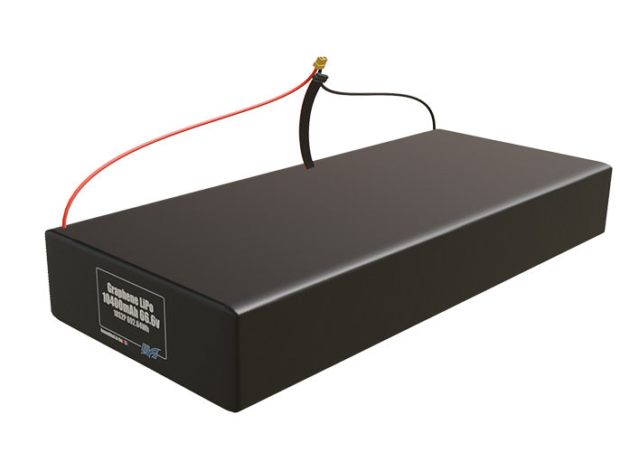 Graphene LiPo 10400mAh 18S2P 66.6v Battery Pack