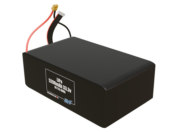 Graphene LiPo 5200mAh 9S 33.3v Battery Pack