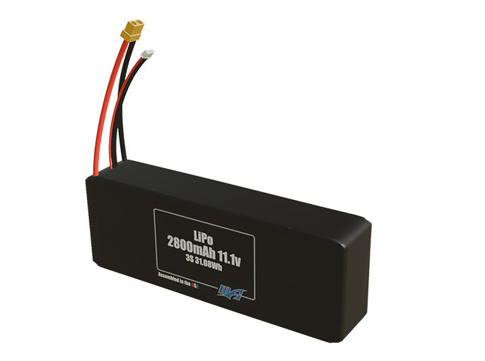 LiPo 2800mAh 3S 11.1v Battery Pack