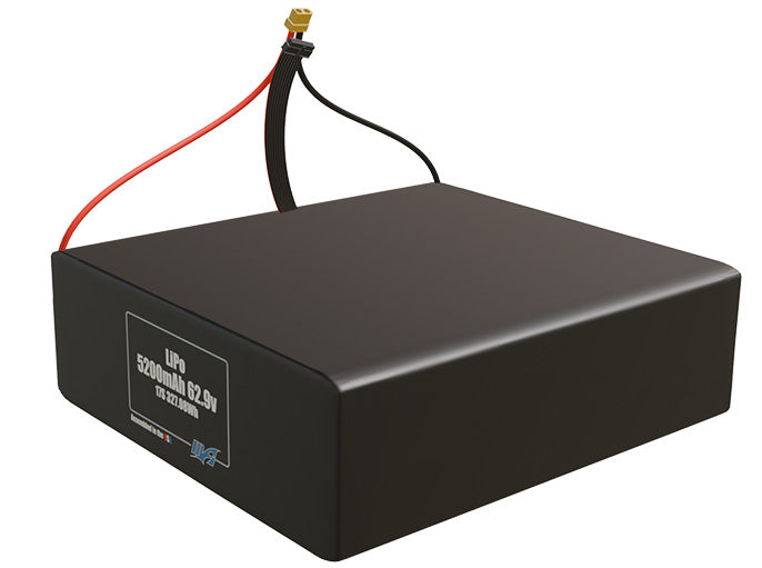 Graphene LiPo 5200mAh 17S 62.9v Battery Pack