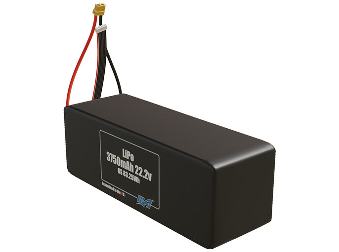 Graphene LiPo 3750mAh 6S 22.2v Battery Pack
