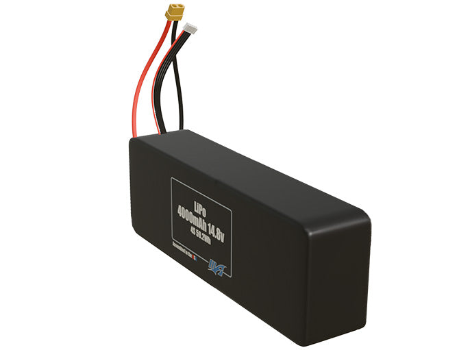 LiPo 4000mAh 4S 14.8v Battery Pack