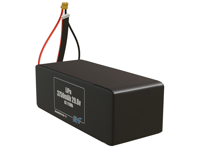 Graphene LiPo 3750mAh 8S 29.6v Battery Pack