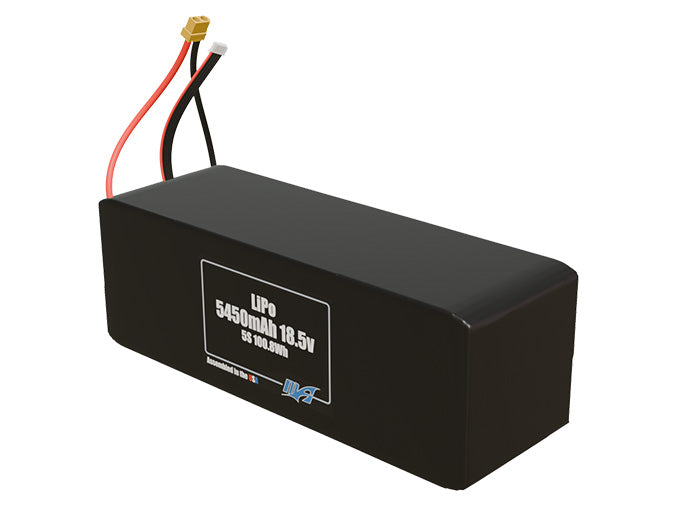 LiPo 5450mAh 5S 18.5v Battery Pack