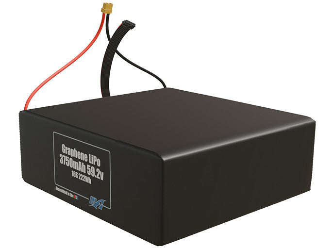 Graphene LiPo 3750mAh 16S 59.2v Battery Pack