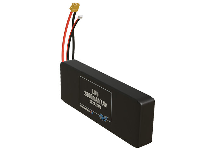 LiPo 2800mAh 1S 3.7v Battery Pack