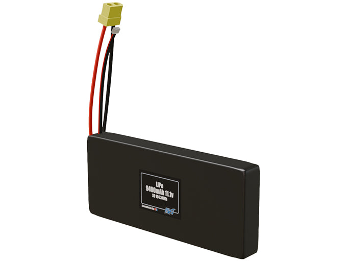LiPo 9400mAh 3S 11.1v Battery Pack