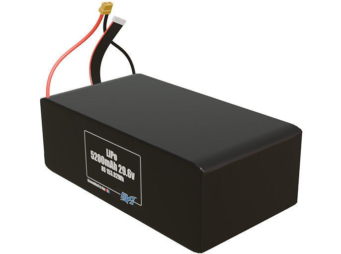 Graphene LiPo 5200mAh 8S 29.6v Battery Pack