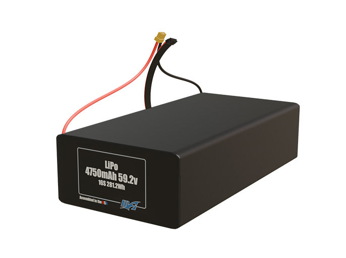 LiPo 4750mAh 16S 59.2v Battery Pack