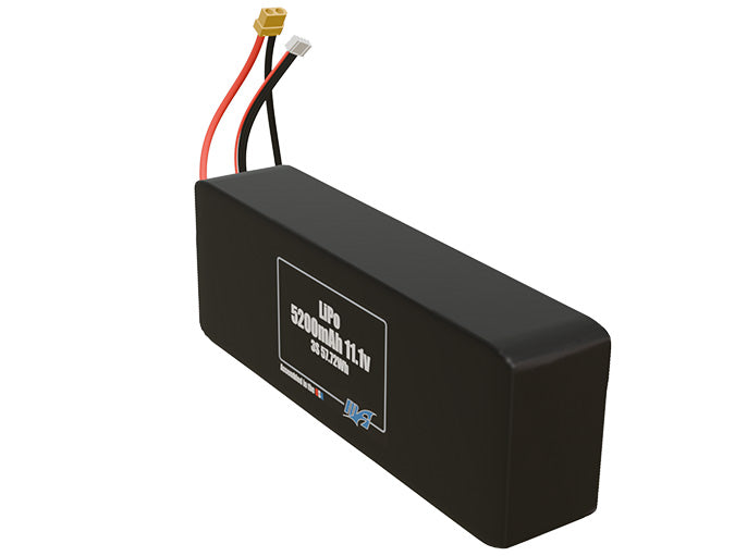 Graphene LiPo 5200mAh 3S 11.1v Battery Pack