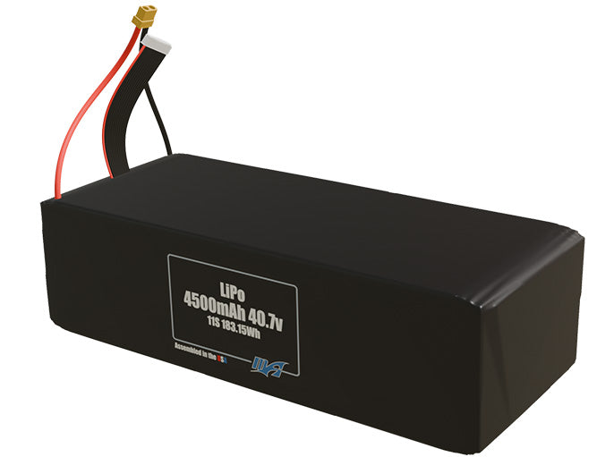LiPo 4500mAh 11S 40.7v Battery Pack