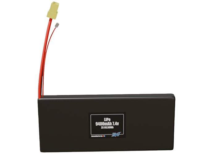 LiPo 9400mAh 2S 7.4v Battery Pack
