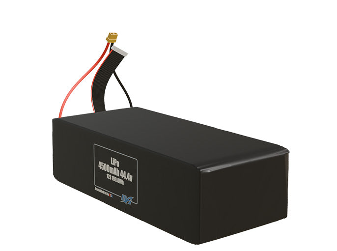 LiPo 4500mAh 12S 44.4v Battery Pack