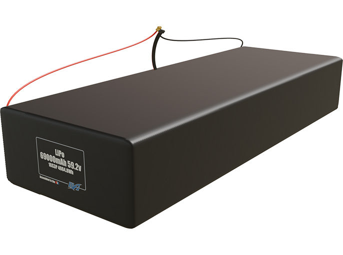 LiPo 69000mAh 16S3P 59.2v Battery Pack