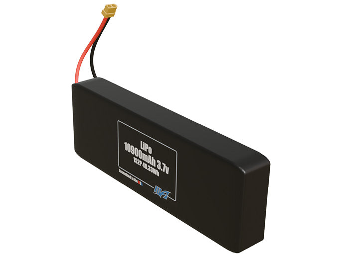 LiPo 10900mAh 1S2P 3.7v Battery Pack