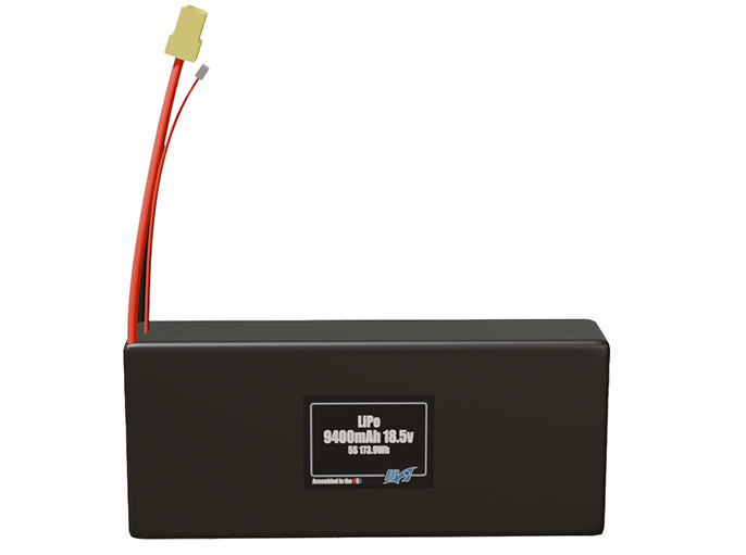 LiPo 9400mAh 5S 18.5v Battery Pack