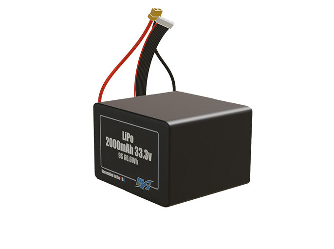 LiPo 2000mAh 9S 33.3v Battery Pack