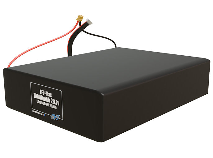 LFP-Max LiFePO4 10000 9S2P 29.7v Battery Pack