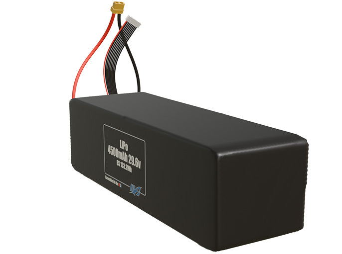 LiPo 4500mAh 8S 29.6v Battery Pack