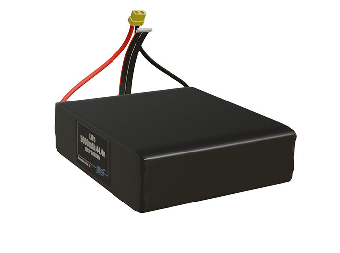 LiPo 9000mAh 12S2P 44.4v Battery Pack