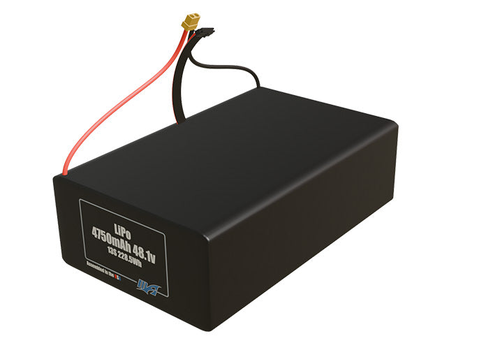 LiPo 4750mAh 13S 48.1v Battery Pack