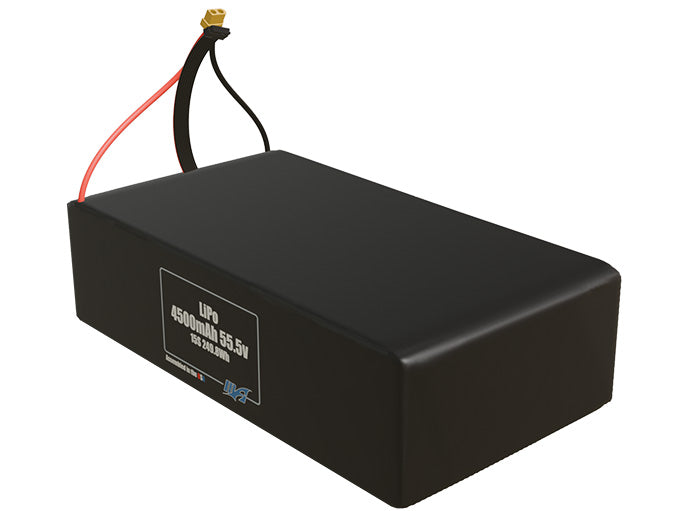 LiPo 4500mAh 15S 55.5v Battery Pack