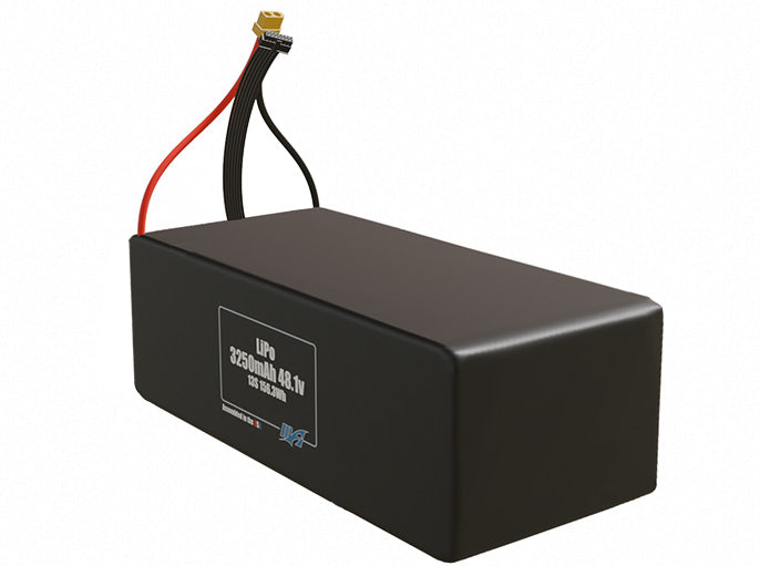 LiPo 3250mAh 13S 48.1v Battery Pack