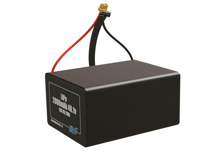LiPo 2000mAh 13S 48.1v Battery Pack