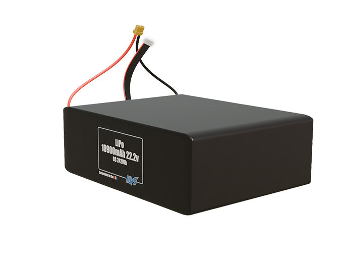 LiPo 10900mAh 6S2P 22.2v Battery Pack