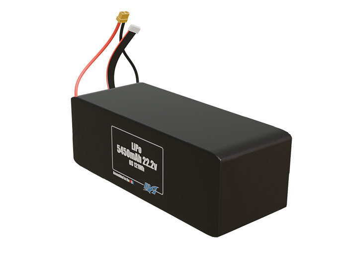 LiPo 5450mAh 6S 22.2v Battery Pack