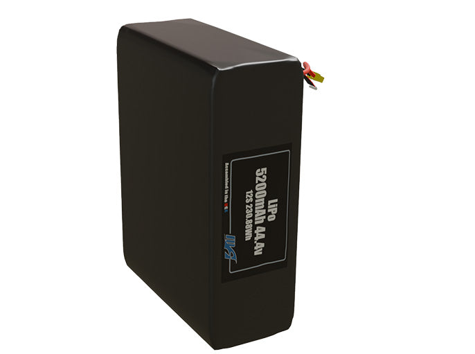 Graphene LiPo 5200mAh 12S 44.4v Battery Pack