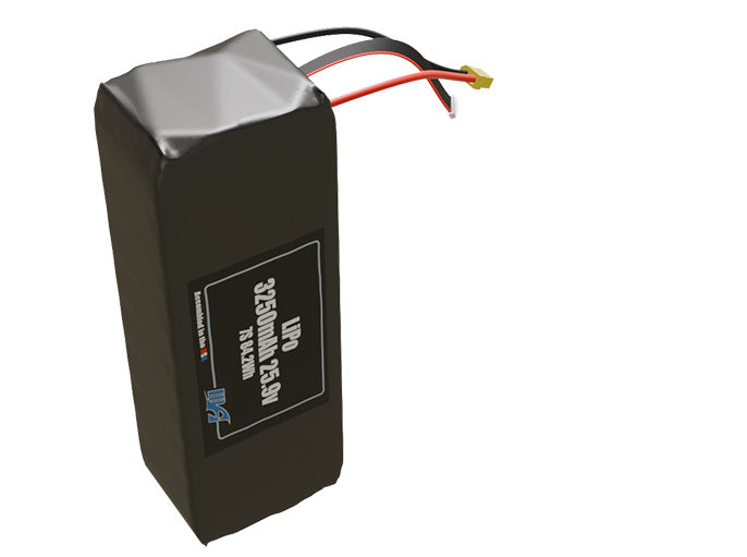 LiPo 3250mAh 7S 25.9v Battery Pack