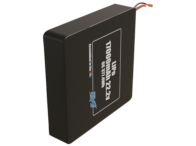 LiPo 17000mAh 6S 22.2v SBS Battery Pack