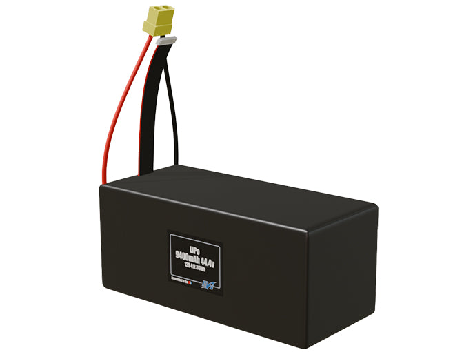LiPo 9400mAh 12S 44.4v Battery Pack