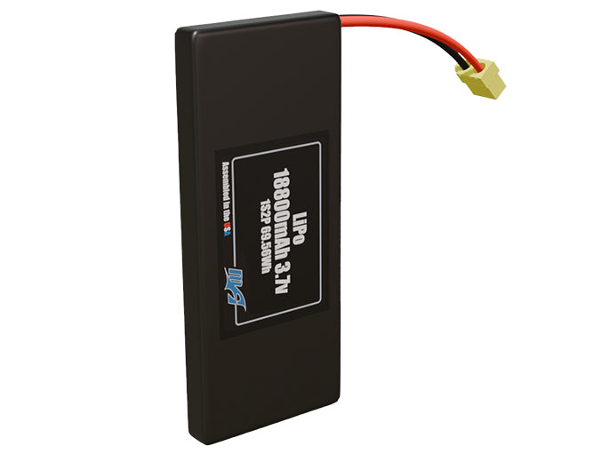 LiPo 18800mAh 1S2P 3.7v Battery Pack